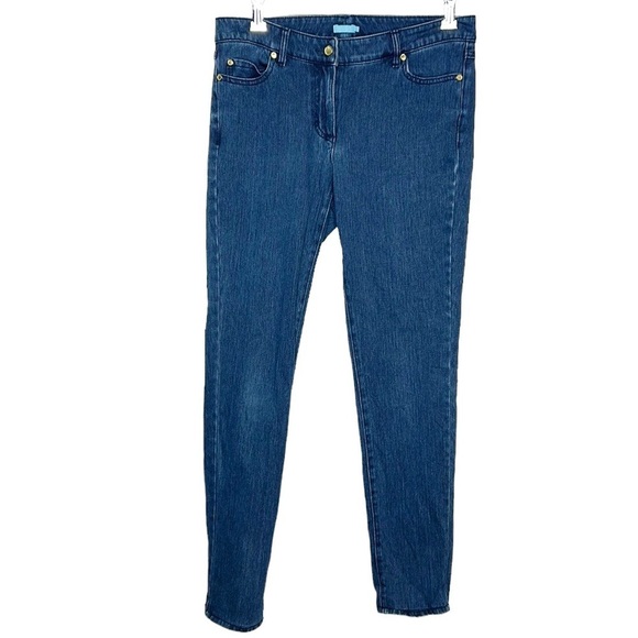 J.‎ McLaughlin Skinny Jeans Women's 6 Blue Denim - Picture 1 of 7